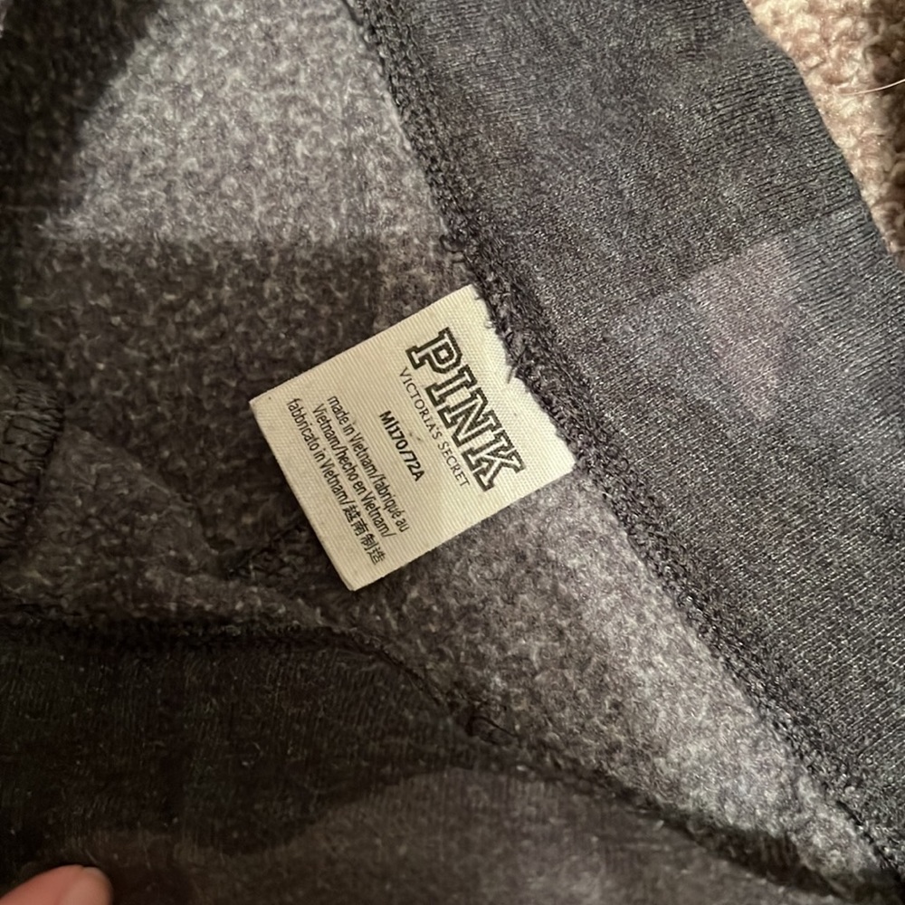 VS PINK gray camo sweat suit - Picture 4 of 5
